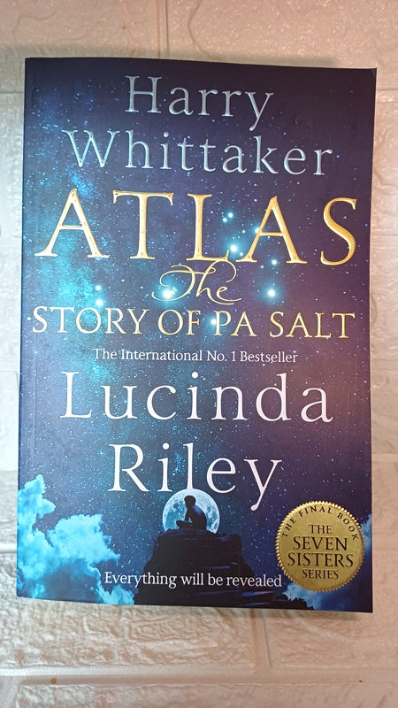 Front Cover Of Atlas: The Story Of Pa Salt (Lucinda Riley, Harry Whittaker)