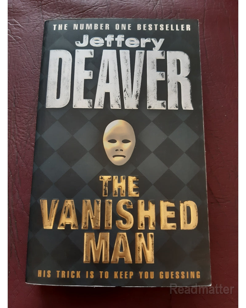 Front Cover Of The Best-Selling Book The Vanished Man Deaver, Jeffer