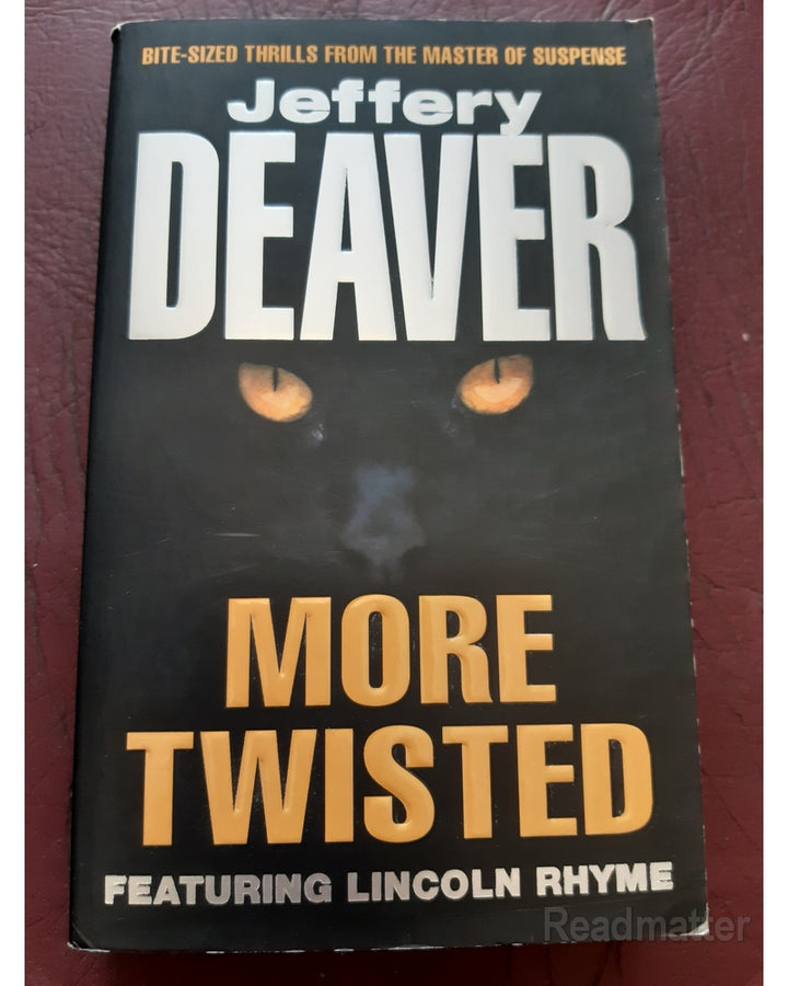 Front Cover Of The Best-Selling Book More Twisted Deaver, Jeffery