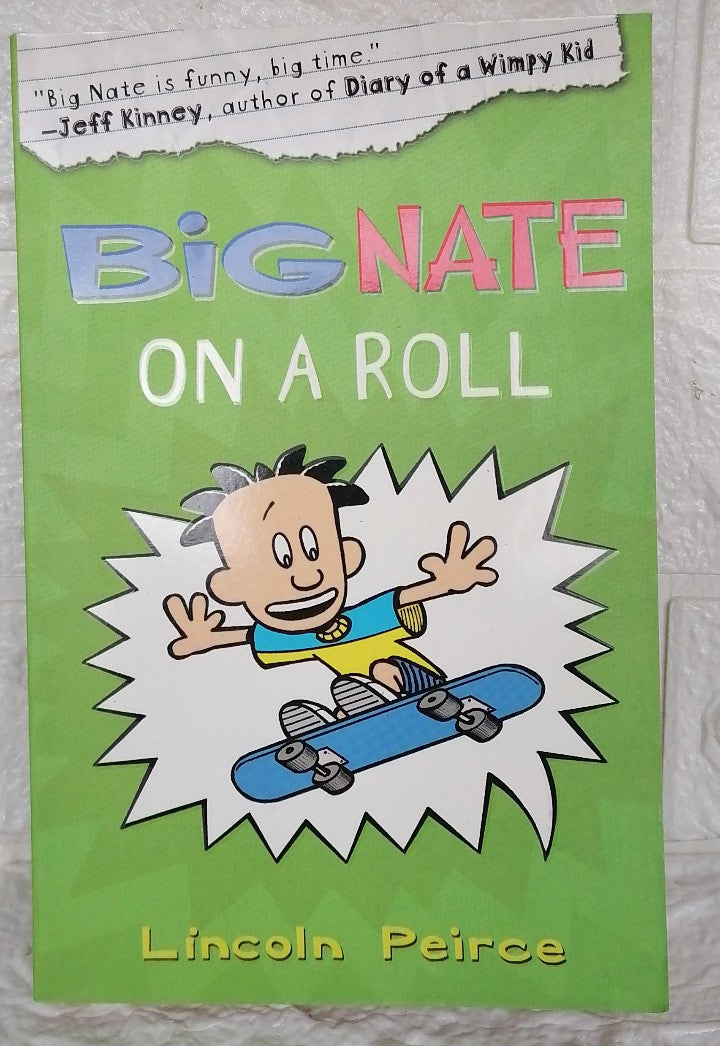 Front Cover Of Big Nate on a Roll (Lincoln Peirce)