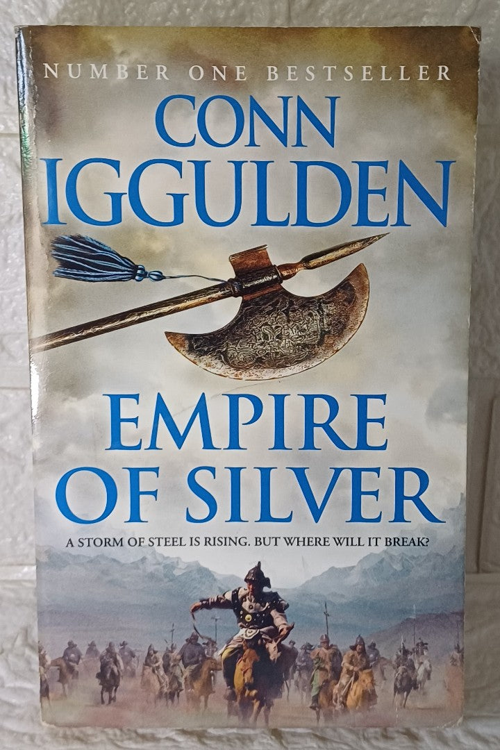 Front Cover Of Empire Of Silver (Conqueror) (Conn Iggulden)