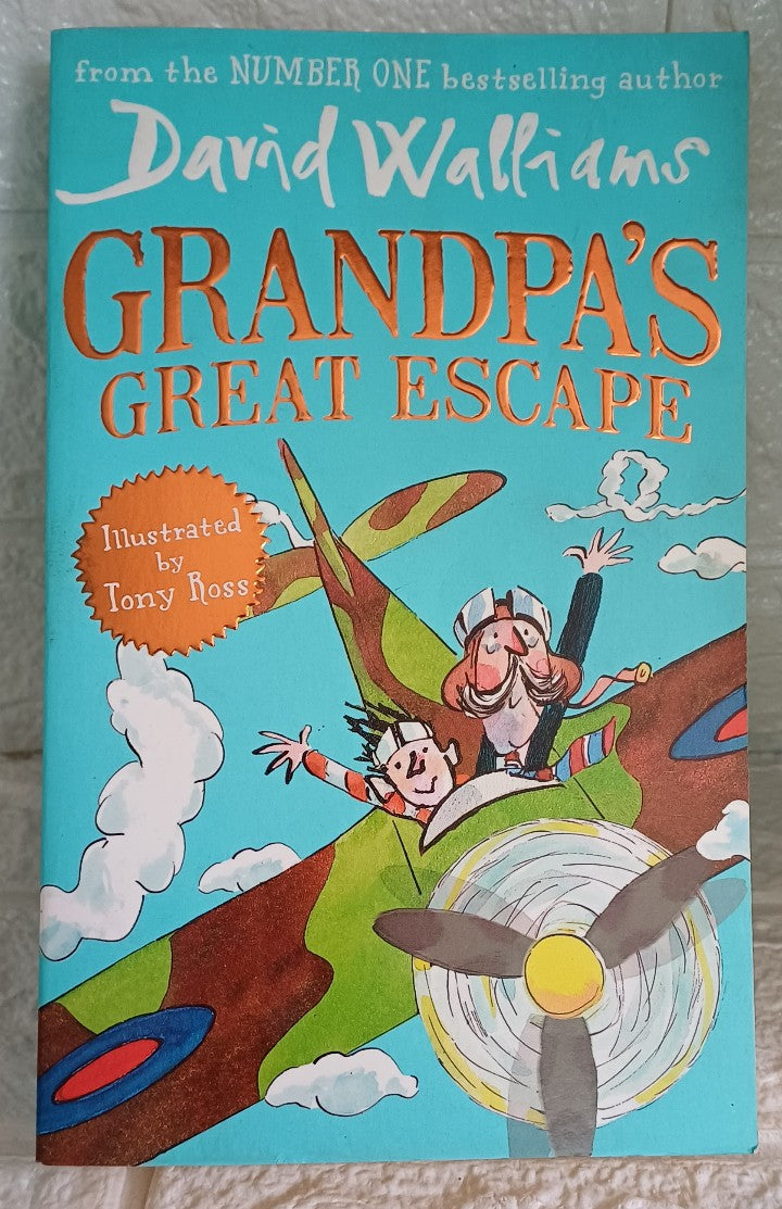 Front Cover Of Grandpa's Great Escape (David Walliams)