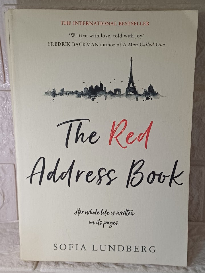 Front Cover Of The Red Address Book (Sofia Lundberg; Alice Menzies)