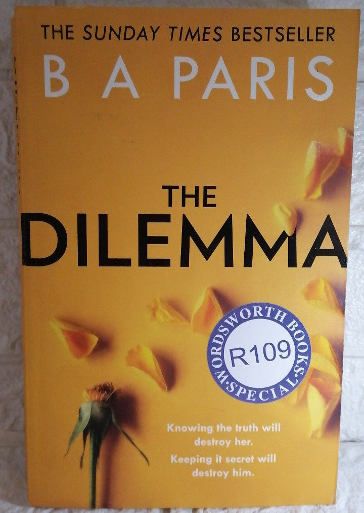 Front Cover Of The Dilemma (B.A. Paris)