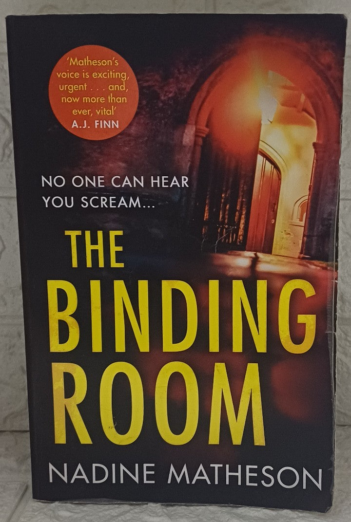 Front Cover Of The Binding Room (Nadine Matheson)