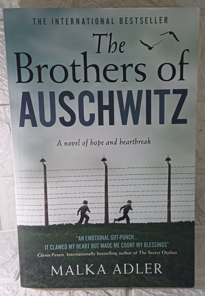 Front Cover Of The Brothers of Auschwitz (Malka Alder, Noel Canin)