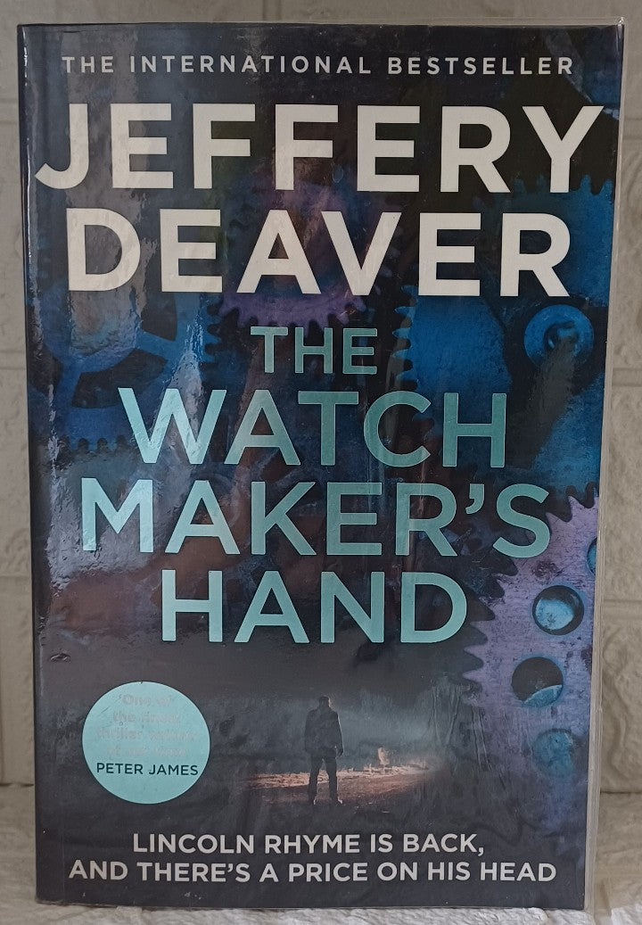 Front Cover Of The Watchmaker's Hand (Jeffery Deaver)