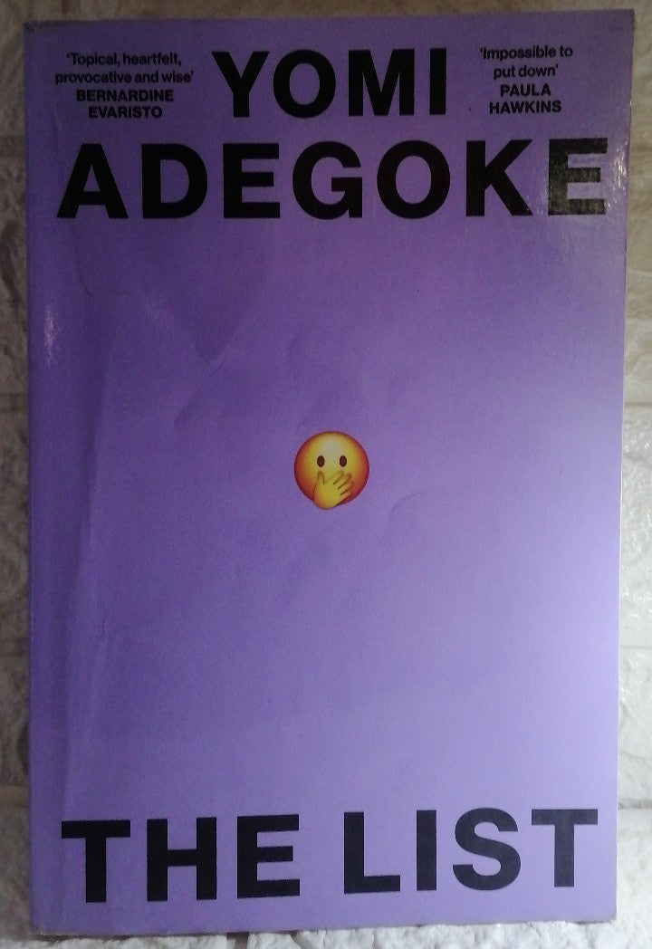 Front Cover Of The List (Yomi Adegoke)