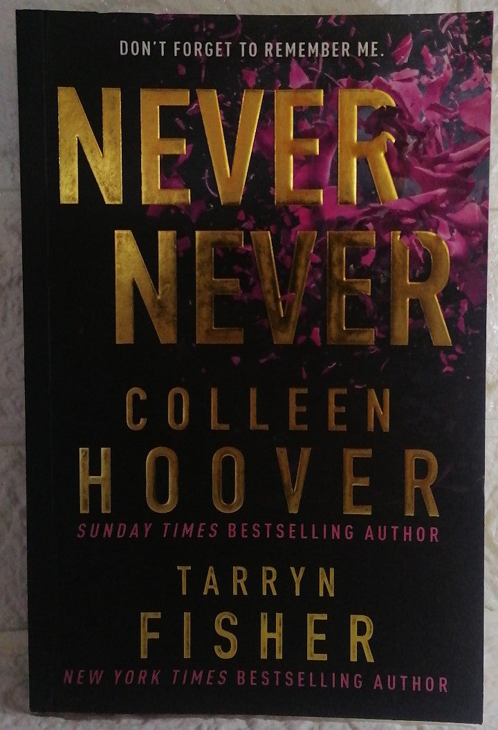 Front Cover Of Never Never (Never Never, #1-3) (Colleen Hoover)