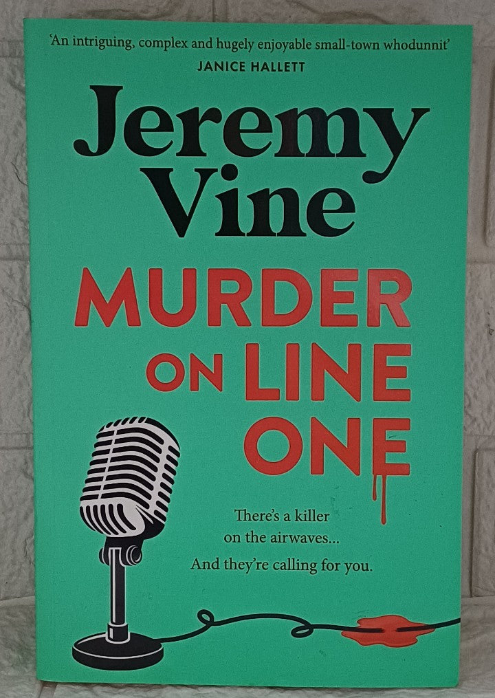 Front Cover Of Murder on Line One (Jeremy Vine)