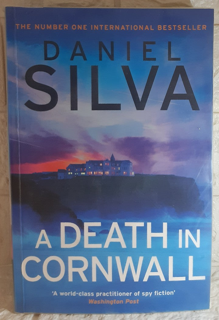Front Cover Of A Death in Cornwall (Daniel Silva)