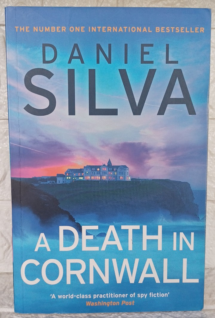 Front Cover Of A Death in Cornwall (Daniel Silva)