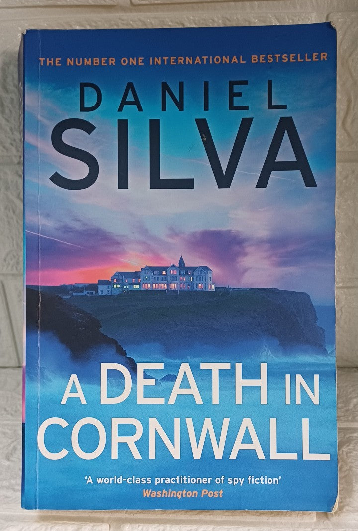 Front Cover Of A Death in Cornwall (Daniel Silva)
