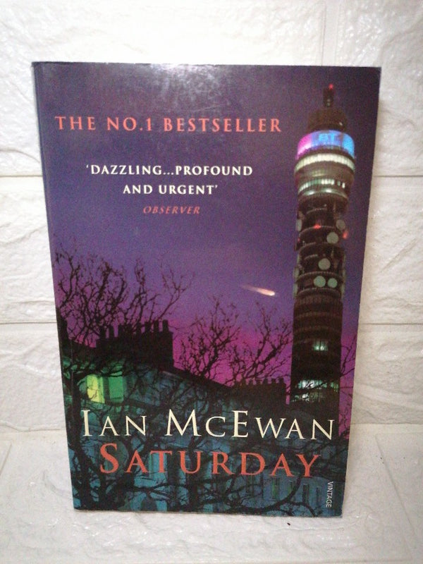 Front Cover Of Saturday (Ian McEwan)