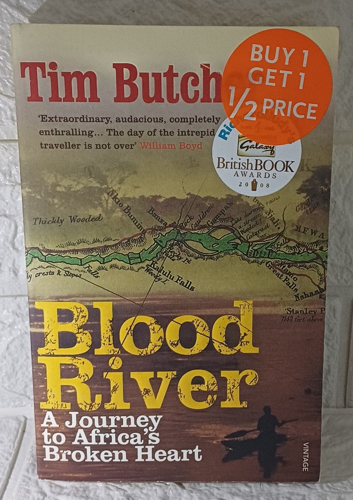 Front Cover Of Blood River: A Journey to Africa’s Broken Heart (Tim Butche