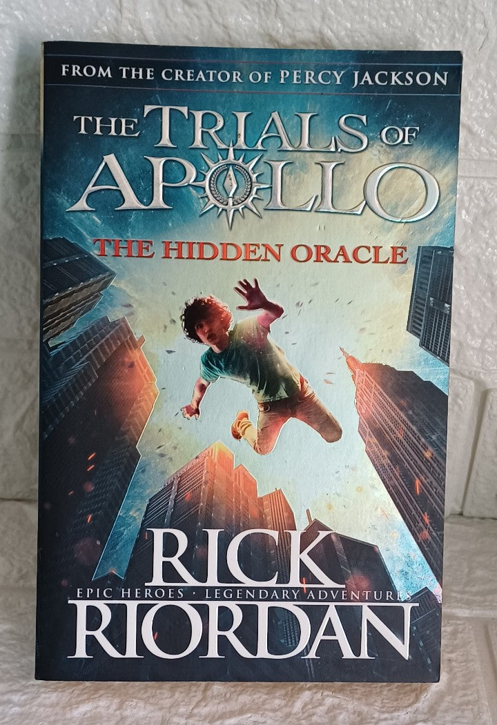 Front Cover Of The Hidden Oracle (Rick Riordan)