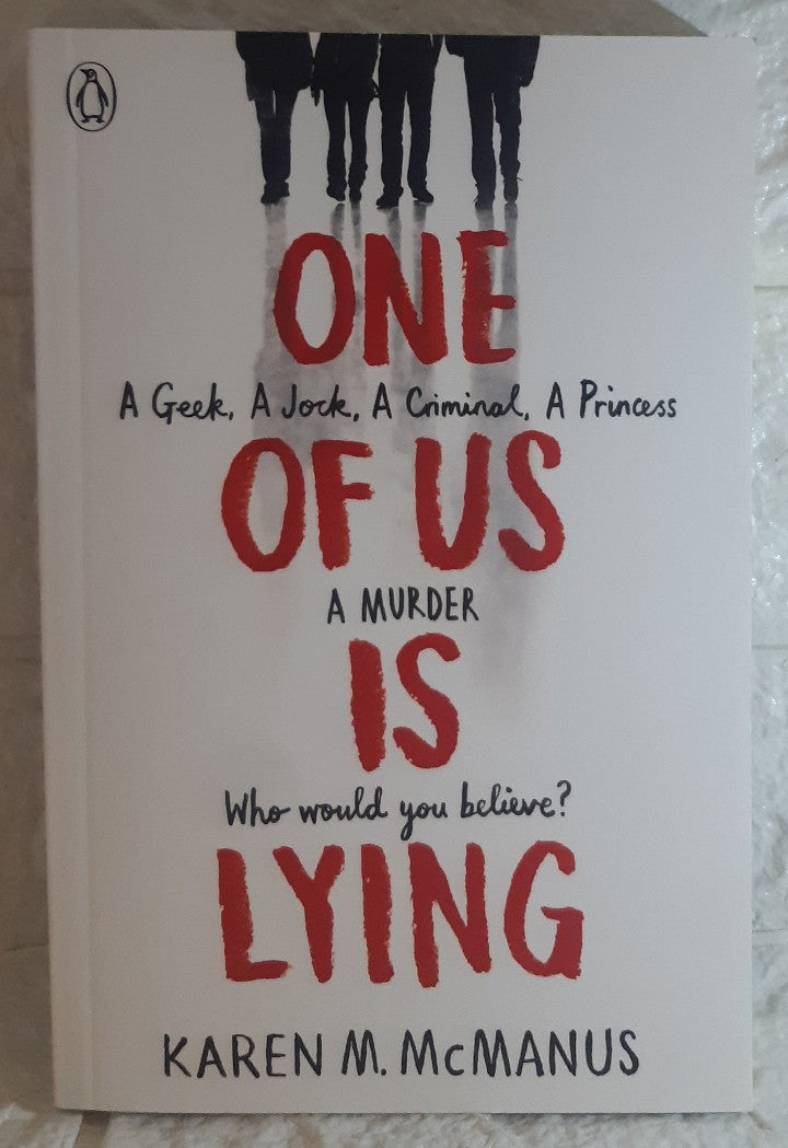 Front Cover Of One of Us Is Lying (One of Us Is Lying, #1) (Karen M. McManus)