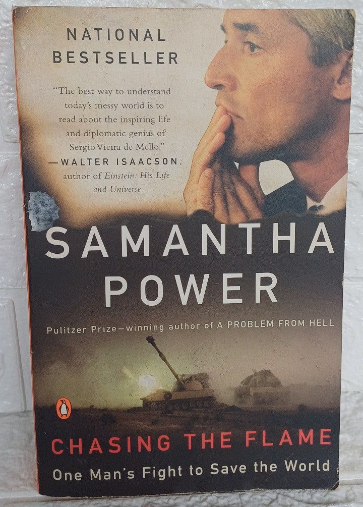 Front Cover Of Chasing the Flame: One Man's Fight to Save the World (Samantha Power)