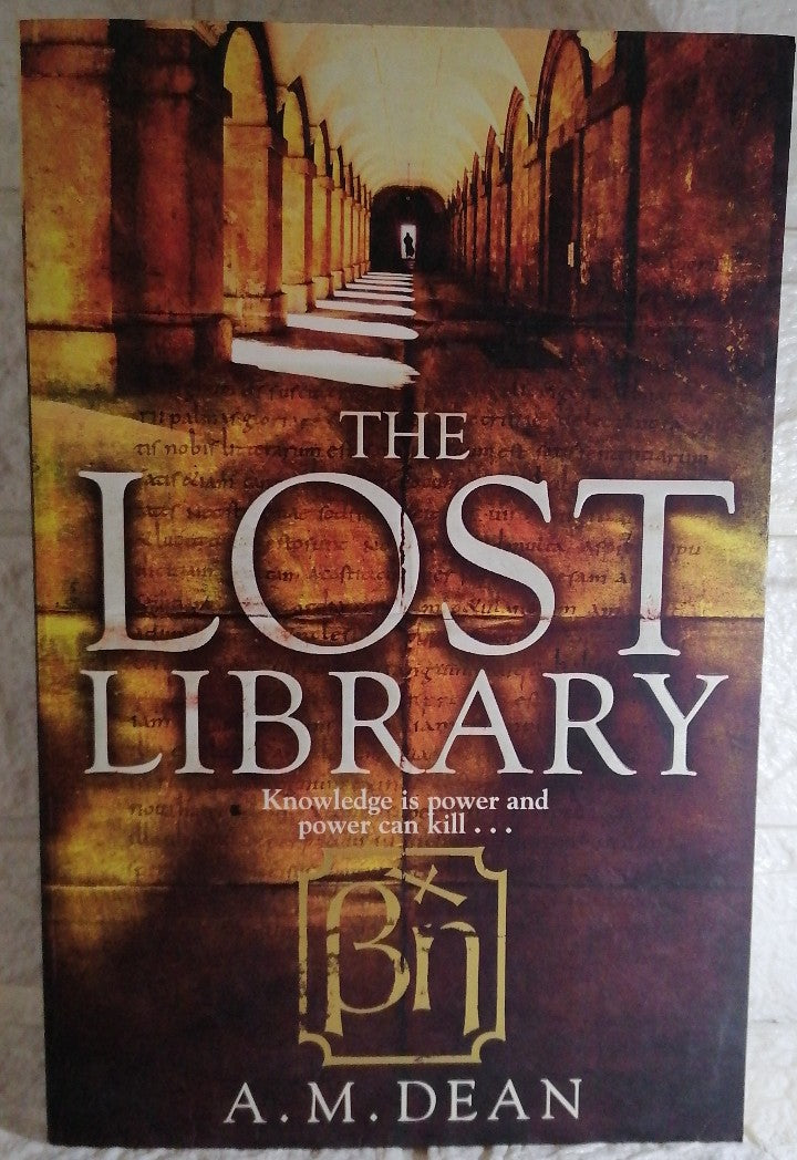 Front Cover Of Lost Library (A.M. Dean)