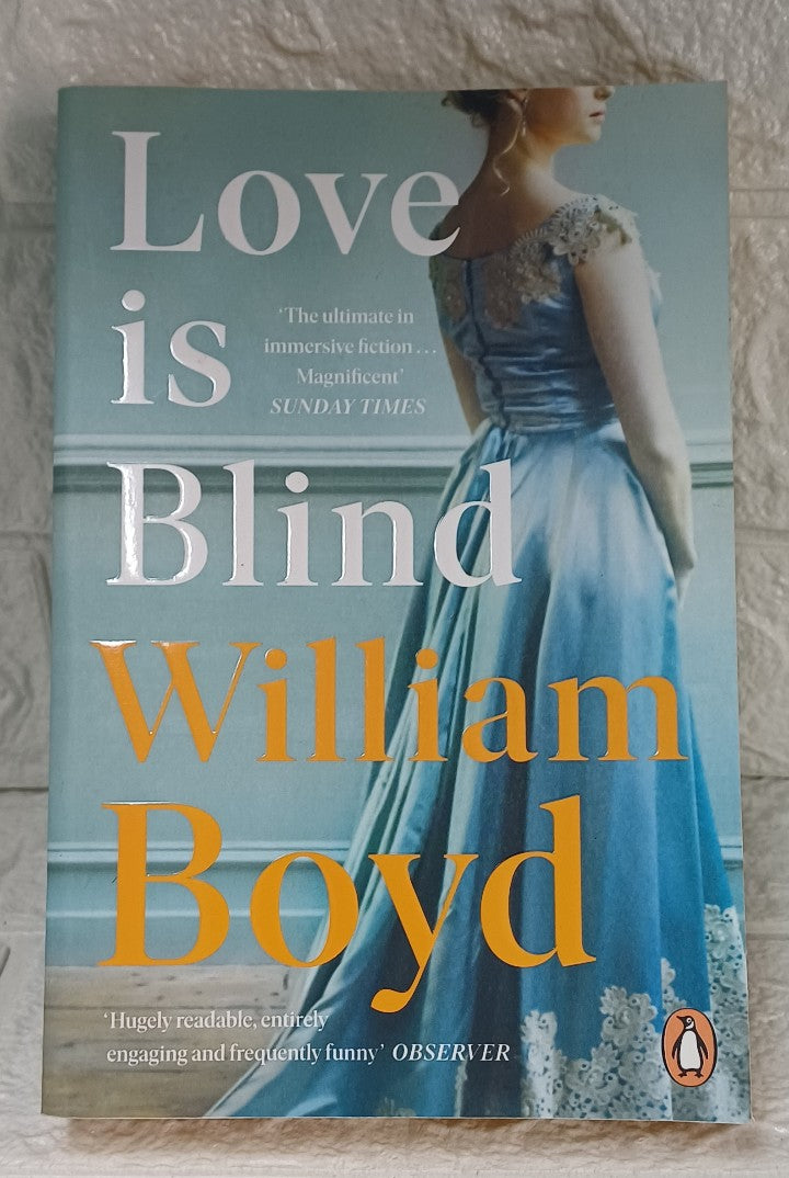 Front Cover Of Love is Blind (William Boyd)