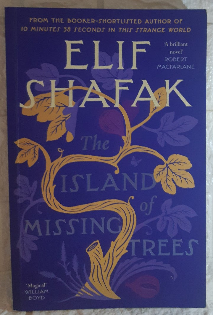 Front Cover Of The Island of Missing Trees (Elif Shafak)