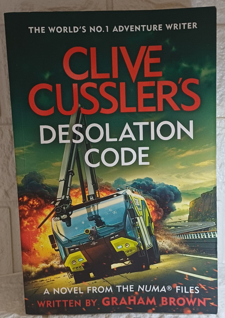 Front Cover Of Clive Cussler's Desolation Code (Clive Cussler)