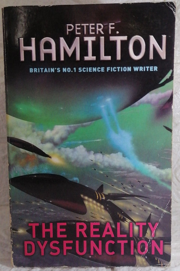 Front Cover Of The Reality Dysfunction (Night's Dawn, #1) (Peter F. Hamilton)