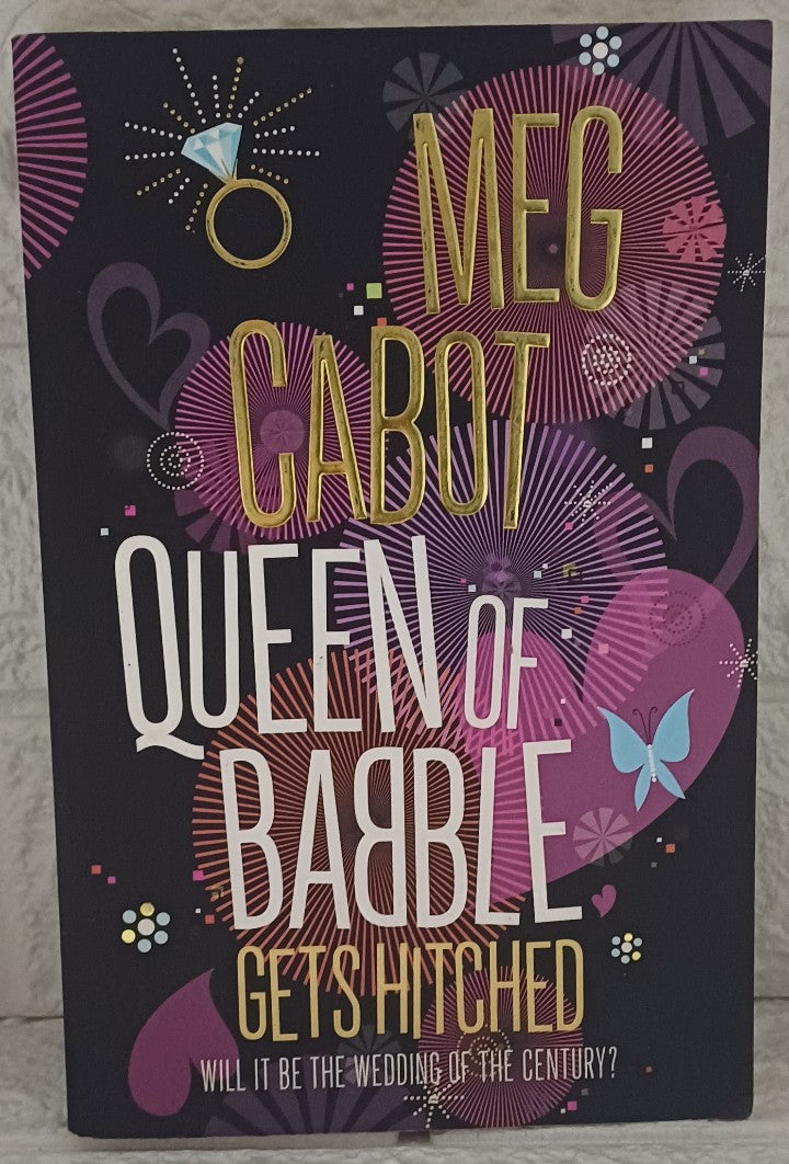 Front Cover Of Queen of Babble Gets Hitched (Queen of Babble, #3) (Meg Cabot)