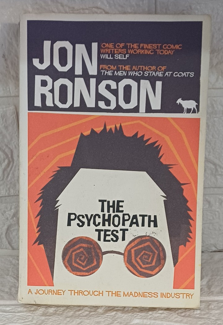 Front Cover Of The Psychopath Test (Jon Ronson)