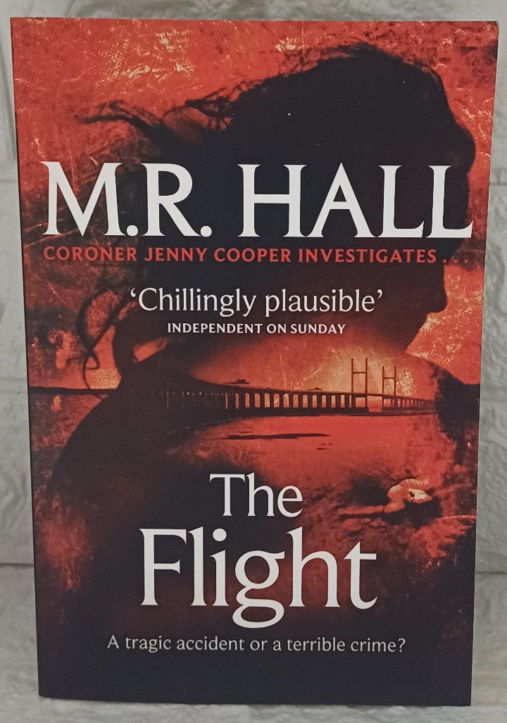Front Cover Of The Flight (Jenny Cooper, #4) (M.R. Hall)