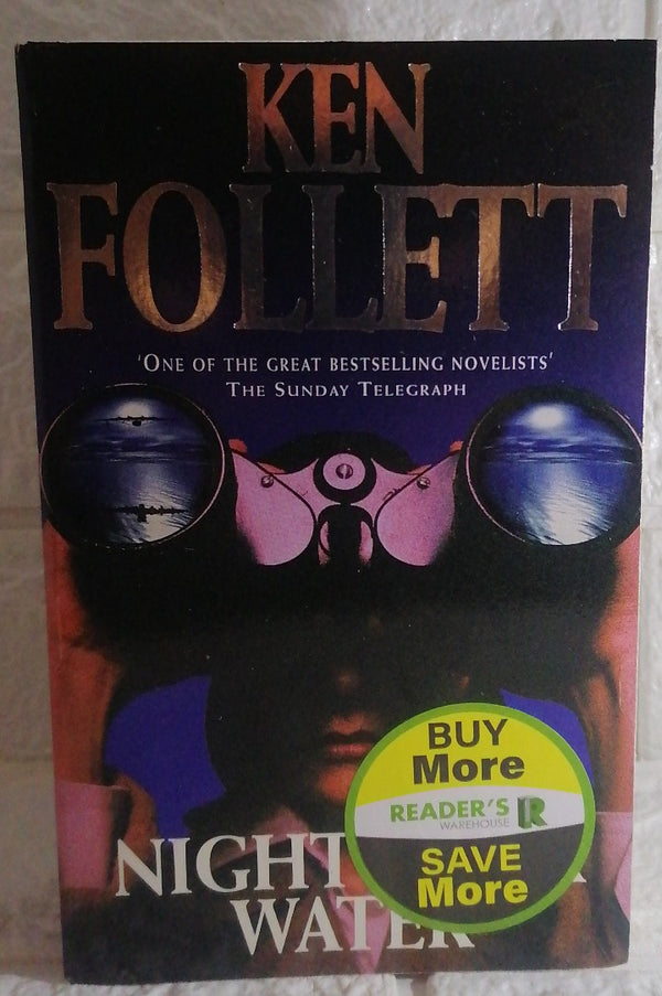 Front Cover Of Night Over Water (Ken Follett)
