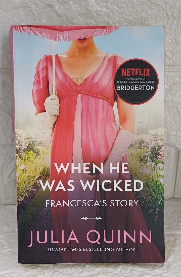 Front Cover Of When He Was Wicked (Bridgertons, #6) (Julia Quinn)