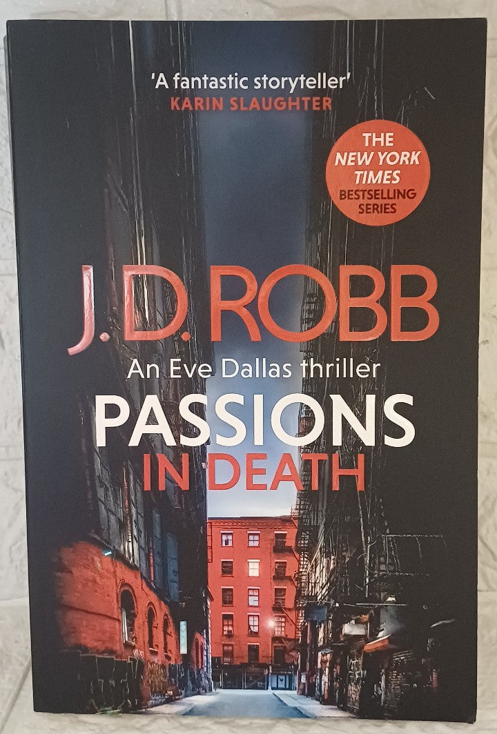 Front Cover Of Passions in Death (In Death, #59) (J.D. Robb)