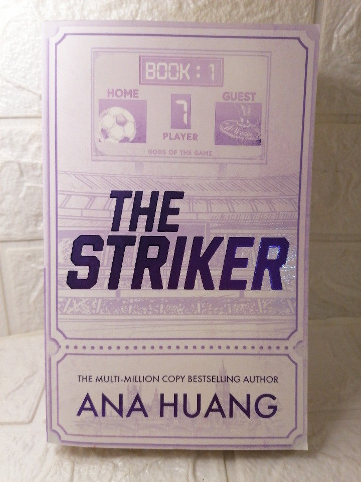Front Cover Of The Striker (Gods of the Game, #1) (Ana Huang)