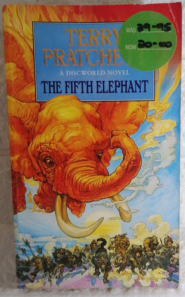 Front Cover Of The Fifth Elephant (Discworld, #24) (Terry Pratchett)