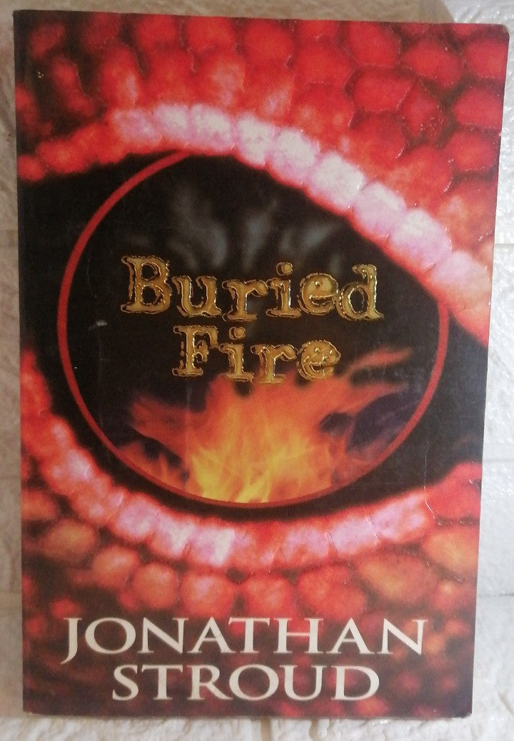 Front Cover Of Buried fire (Jonathan Stroud)