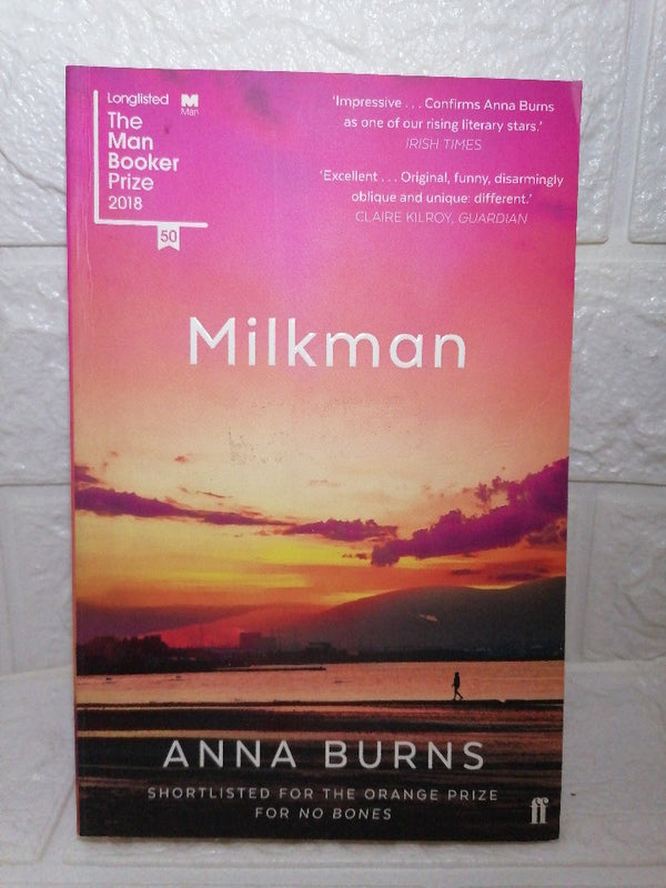 Front Cover Of Milkman (Anna Burns)