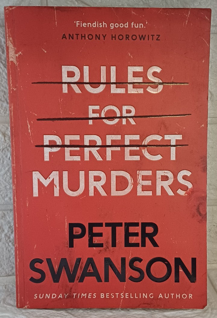 Front Cover Of Rules for Perfect Murders (Peter Swanson)