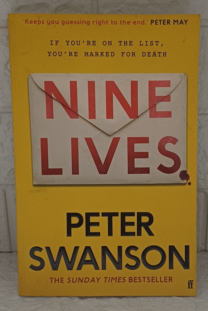 Front Cover Of Nine Lives (International Edition) (Peter Swanson)
