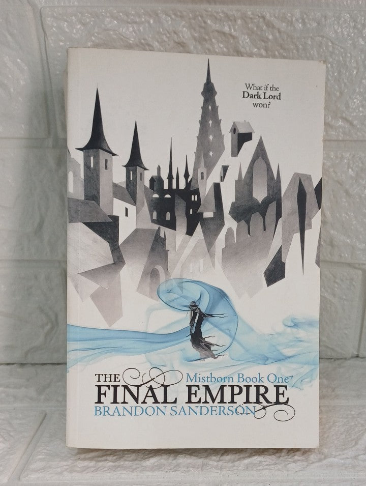 Front Cover Of Mistborn (Mistborn, #1) (Brandon Sanderson)