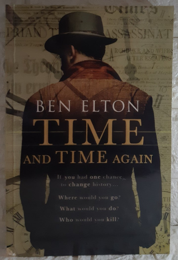 Front Cover Of Time and Time Again (Ben Elton)