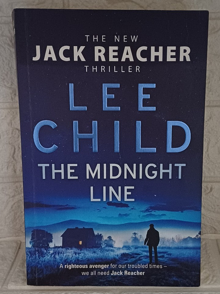 Front Cover Of The Midnight Line (Jack Reacher, #22) (Lee Child)