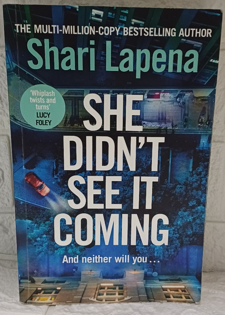 Front Cover Of She Didn't See It Coming (Shari Lapena)
