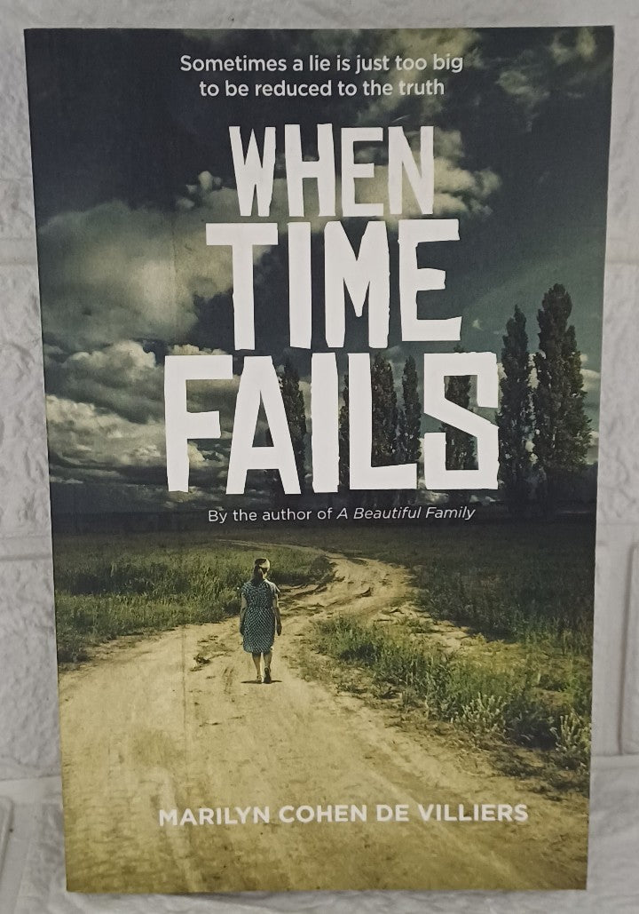 Front Cover Of When Time Fails (The Silverman Saga) SIGNED (Marilyn Cohen de Villiers)