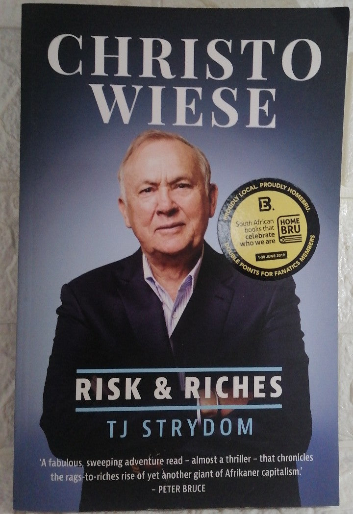 Front Cover Of Christo Wiese: Risk And Riches (T.J. Strydom)