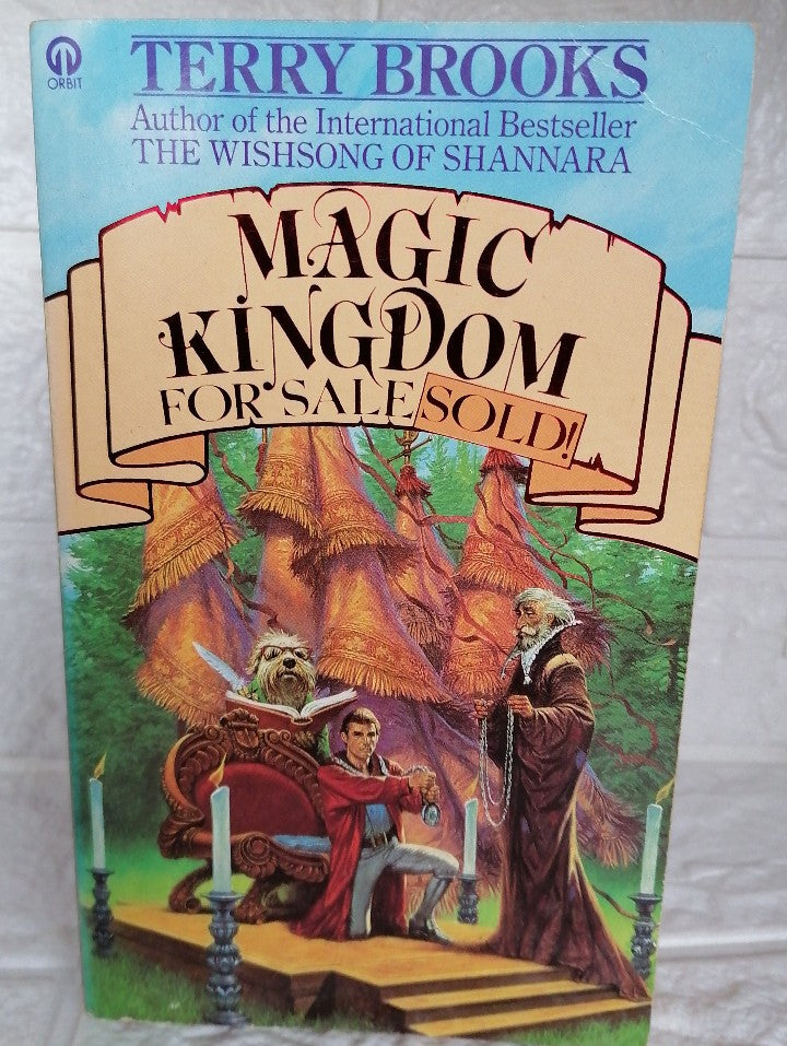 Front Cover Of Magic Kingdom For Sale/Sold (Magic Kingdom of Landover #1) (Terry Brooks)