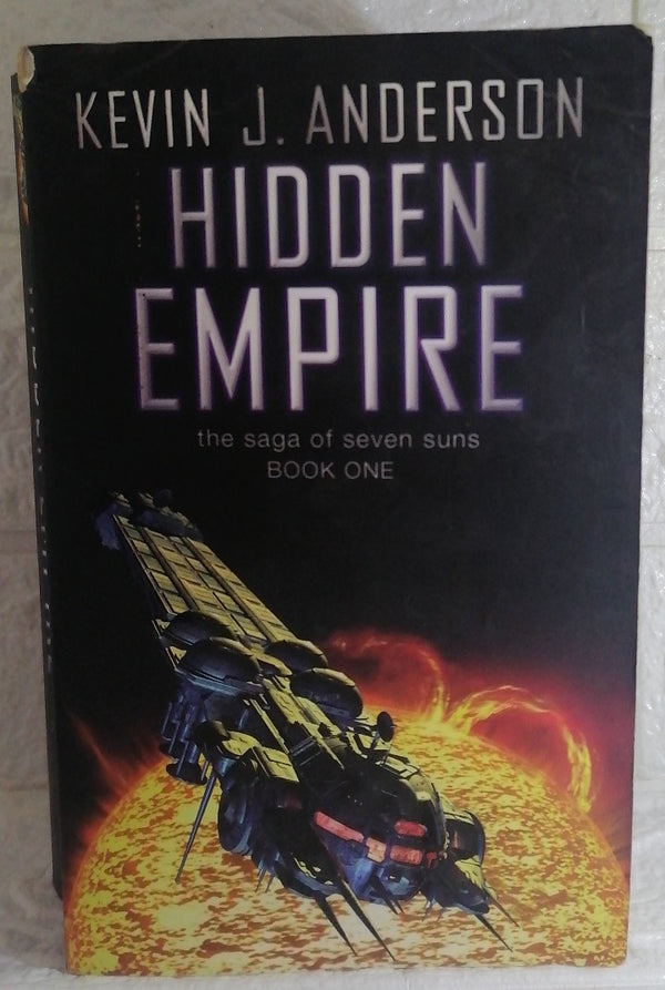 Front Cover Of Hidden Empire (The Saga of Seven Suns, #1) (Kevin J. Anderson)