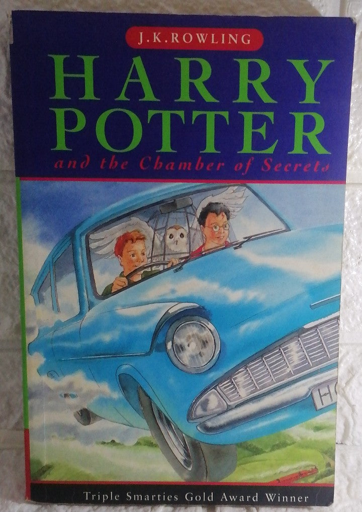 Front Cover Of Harry Potter and the Chamber of Secrets (Harry Potter, #2) (Inc. Staff Rowling)