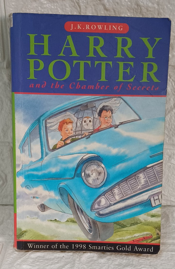 Front Cover Of Harry Potter and the Chamber of Secrets (Harry Potter, #2) (J.K. Rowling)