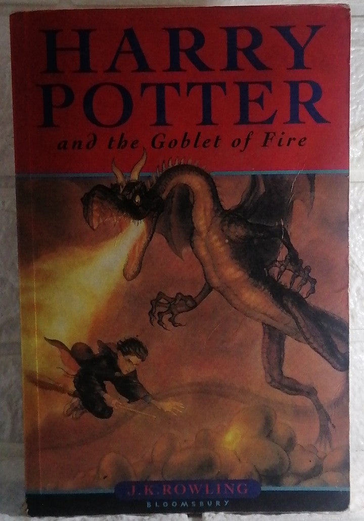 Front Cover Of Harry Potter and the Goblet of Fire (Harry Potter, #4) (J.K. Rowling)
